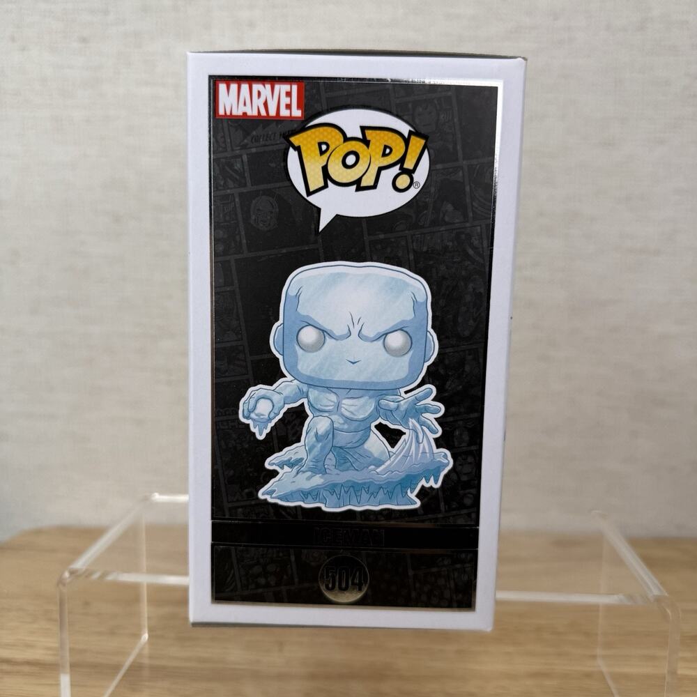 Funko Pop Marvel 80 Years ICEMAN Box 504 NIB 2019 - Picture 2 of 5